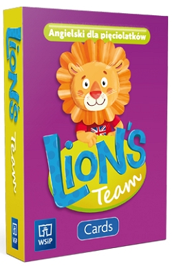 Lion's Team. Język angielski. Cards. 5-latek