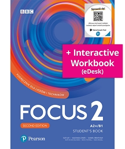 Focus Second Edition 2. Student’s Book + Benchmark + kod (Interactive eBook + Interactive Workbook)