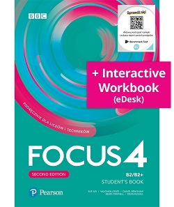 Focus Second Edition 4. Student’s Book + Benchmark + Kod (Interactive EBook + Interactive Workbook)