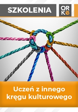 Uczeń z innego kręgu kulturowego w grupie klasowej.