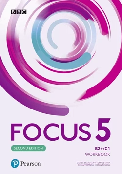 Focus 5. Second Edition. Język angielski. Work Book + kod.
