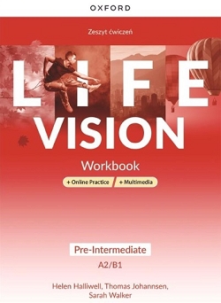 Life Vision. Pre-Intermediate A2/B1. Zeszyt ćwiczeń + Online Practice + Multimedia