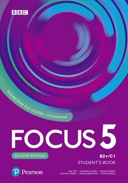 Focus 5. Second Edition. Język angielski. Student's Book + kod + ebook.