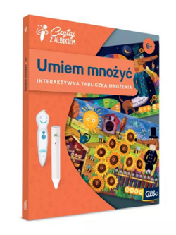 Czytaj z Albikiem.  Tablicza mnożenia. Ksiażka