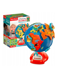 Interaktywny globus przedszkolaka