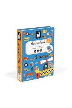 Puzzle Magnetyczna układanka Pojazdy Magnetibook Janod