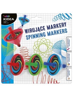 Kidea, Wirujące markery, 3 szt.