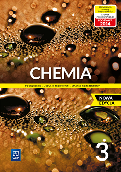 Chemia 3 Liceum i Technikum nowa podstawa programowa 2024/2025