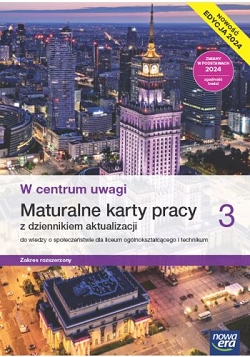 W centrum uwagi 3. Matematyka. Karty pracy. Zakres rozszerzony. Edycja 2024