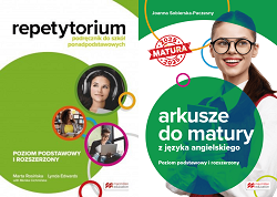 Repetytorium. Podręcznik do szkół ponadpodstawowych. Poziom podstawowy i rozszerzony. Dwupack z arkuszami