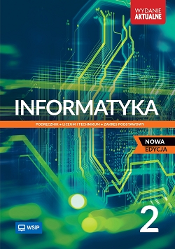 E-book. Informatyka. NOWA EDYCJA. Klasa 2. Zakres podstawowy. Rok szkolny 2024/2025