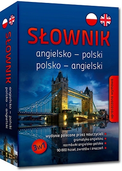 Słownik angielsko-polski polsko-angielski 90000 haseł + gramatyka