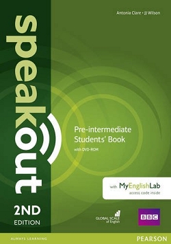 Speakout 2ed Pre-Intermediate Students' Book and DVD-Rom + MyEnglishLab