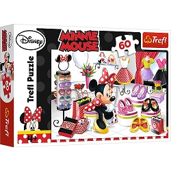 Puzzle. Zakupowe szaleństwa Minnie. 60 elementów