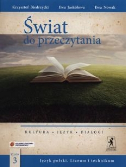 Świat do przeczytania. Podręcznik. Język polski. Klasa 3