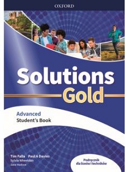 Solutions Gold Advanced. Podręcznik. Szkoła ponadpodstawowa