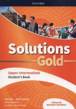 Solutions Gold Upper-Intermediate. Podręcznik. Język angielski. Reforma 2019.
