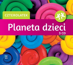 Planeta dzieci. Czterolatek. CD audio. Komplet 3 płyt